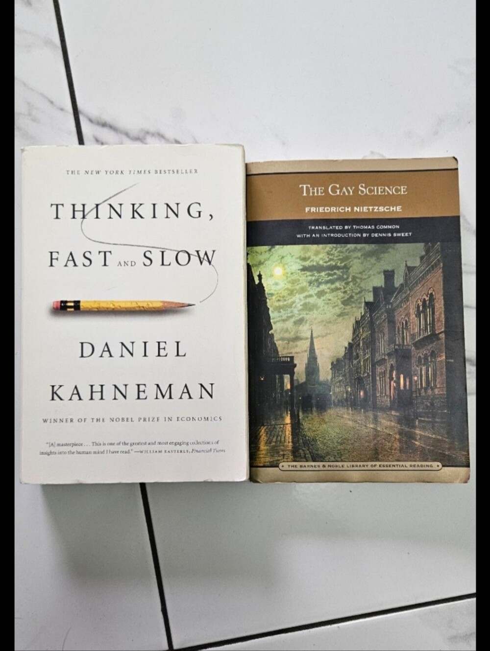 The gay science/ Thinking fast and slow